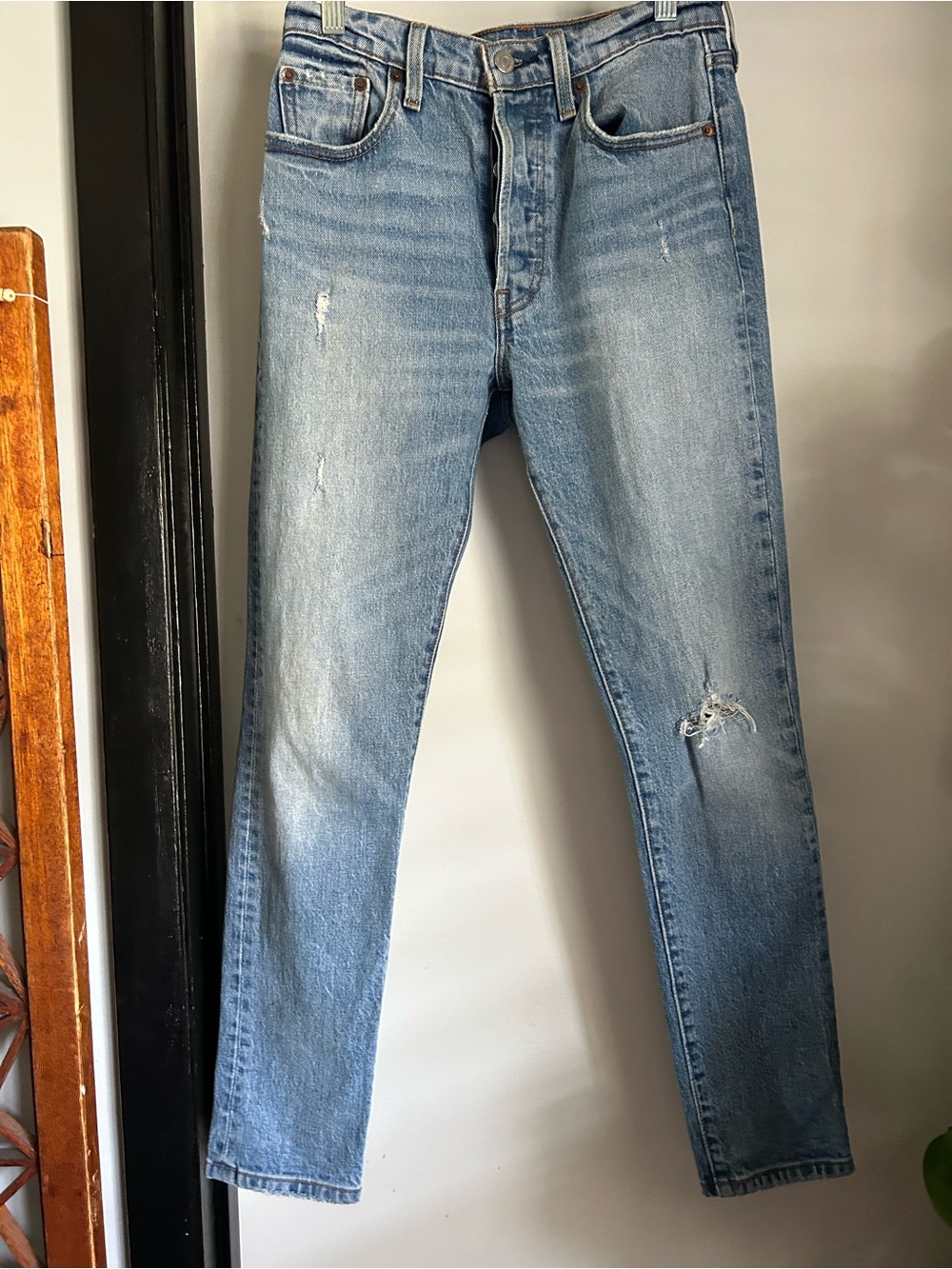 Vintage Levis 501’s. Button up fly.